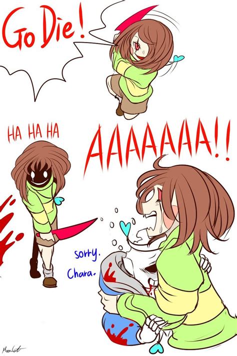 Pin Em Sans X Chara