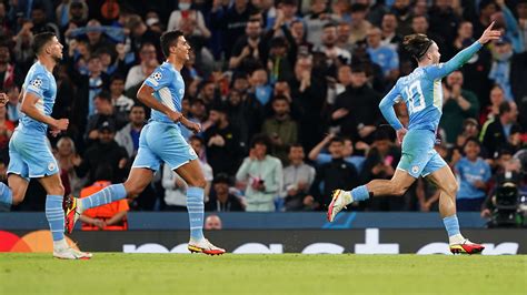 Manchester City hit Leipzig for six in nine-goal Champions League