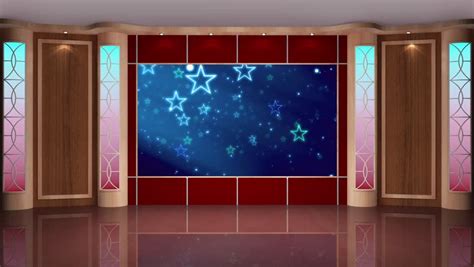 Download over 331 talk show tv studio backgrounds royalty free motion backgrounds with a subscription. Hdtv News Talk Show Virtual Stock Footage Video (100% ...