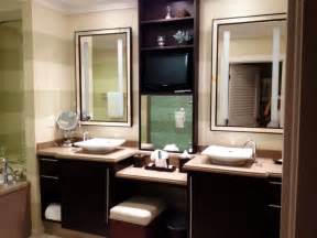 This will be the place to put on the makeup kit. Makeup Vanity Of Furniture Bathroom Vanities With Makeup ...