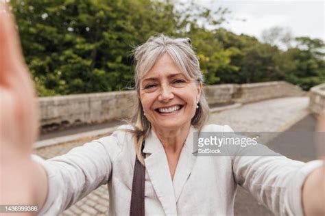 woman real selfie middle aged photos and premium high res pictures getty images