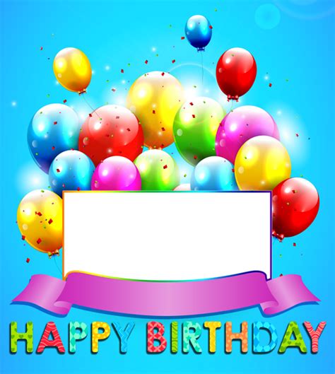 Download the perfect birthday pictures. Happy Birthday Transparent Frame | Gallery Yopriceville ...