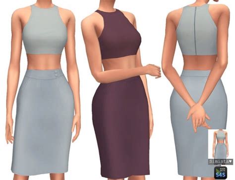 Simista Alexa Dress Collection • Sims 4 Downloads