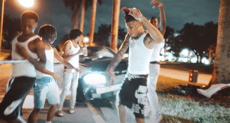 Rapper NLE Choppa Crashes Dodge Charger Hellcat Shooting Music Video