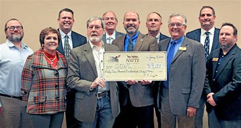 Ok Wildlife Commission Welcomes Nwtfs Generous Donation Outdoor Wire