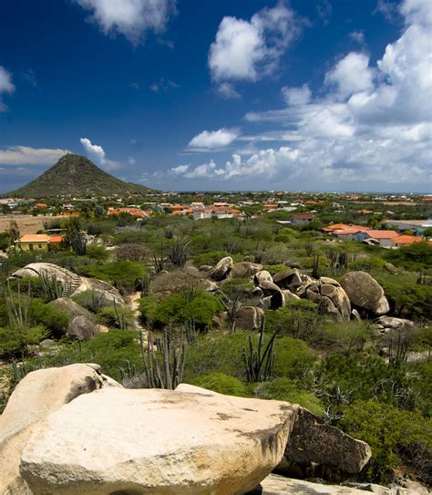 Aruba Another Landscape Shot And No The Mountain In The Di Flickr