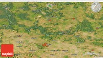 Satellite 3D Map of Legnica