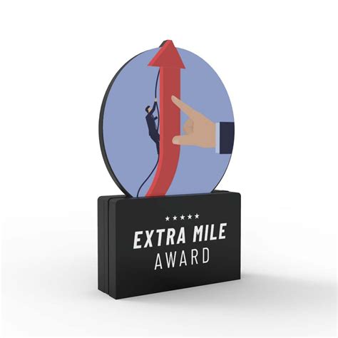 Extra Mile Award Engrave Awards And More