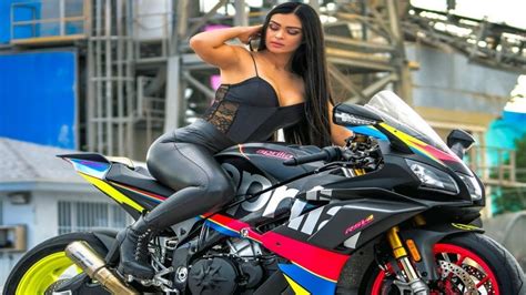 Hottest Beautiful Female Motorcycle Riders In The World 2021 YouTube