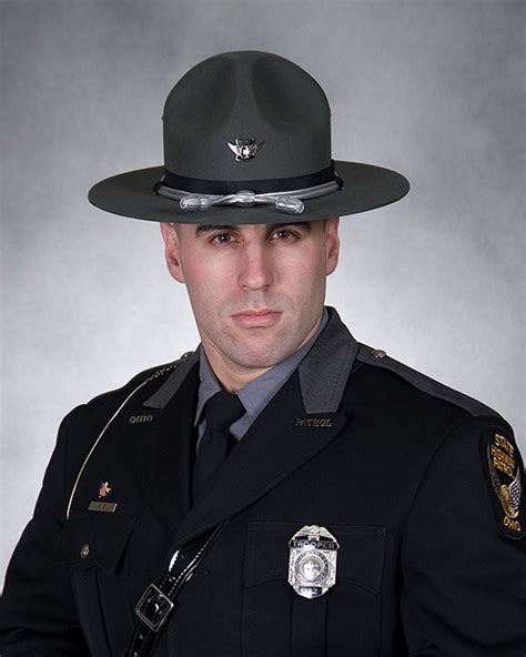 Ohio State Highway Patrol Cleveland Post Officers Choose Trooper Of The