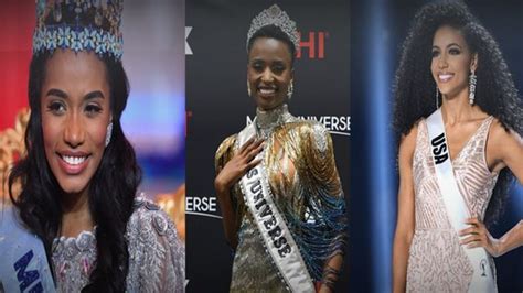 Miss World And Miss Universe Ụwa Ekwerela Na ụmụnwaanyị Isi Ojii Bụ Sọ