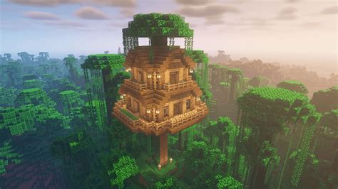 10 best jungle house designs in minecraft 1 19 update