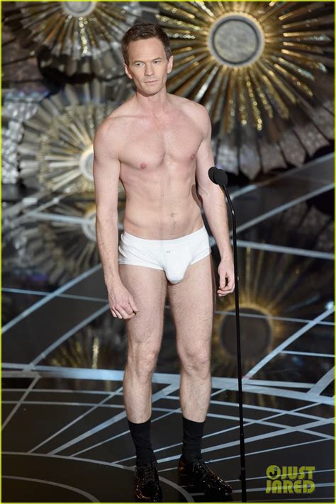 Neil Patrick Harris Had To Pad His Oscars Tighty Whities Photo 3312035 2015 Oscars Neil
