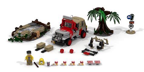 Lego Ideas Product Ideas Jurassic Park Jeep Wrangler Dennis Demise