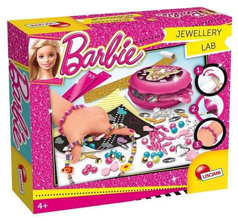 Lisciani Zestaw Kreatywne Barbie Laboratorium BiŻuterii 4 Biżuteria Bransoletki
