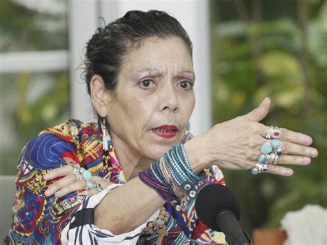 Nicaragua Rosario Murillo Sees God And Peace In Her Government