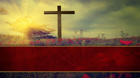 Church Powerpoint Template Celebrate Easter Cross