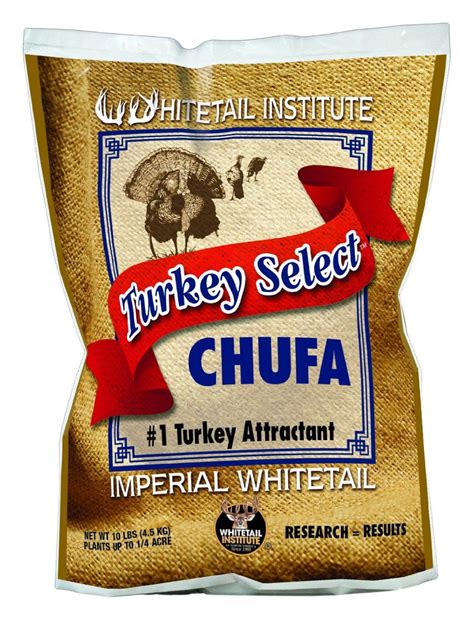 Whitetail Institute 10 Pounds Select Chufa Turkey Attractant Seed