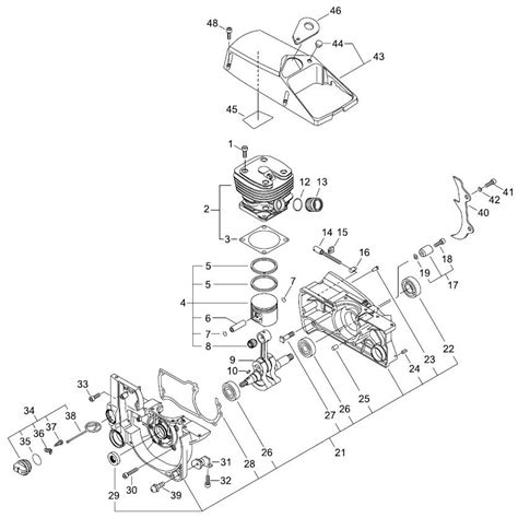 Echo Chainsaw Parts Diagram Atkinsjewelry Cae