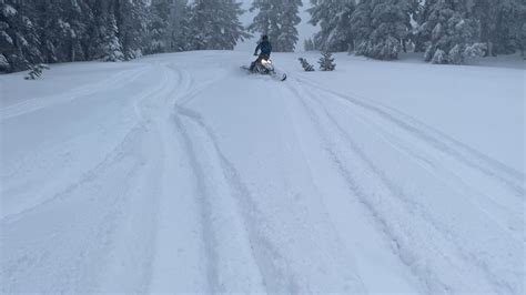 Winter Has Finally Made It To Oregon Snowmobiling