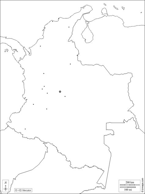 Mapa Mudo De Colombia Mapa De Colombia Images