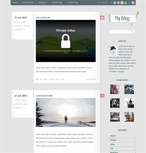 Top Wordpress Templates For Blogs With Responsive Design