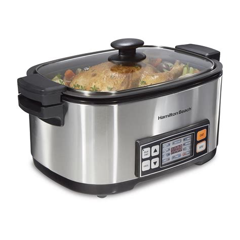 Hamilton Beach 6 Quart 9 In 1 Multi Cooker Rice Cooker 33065