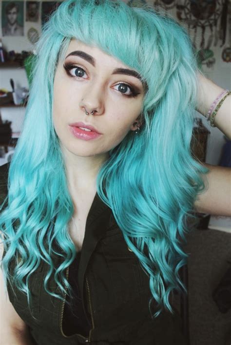 Turquoise Hair On Tumblr