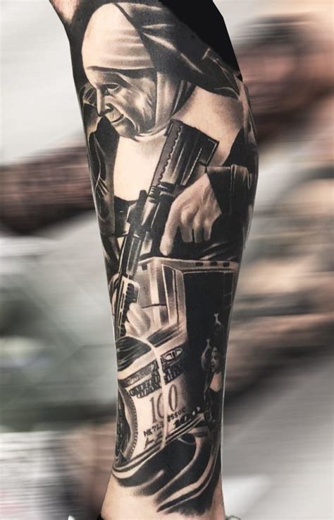 20 ideias de tatuagens masculinas na perna fotos e tatuagens tatuagens de gangue ideias de