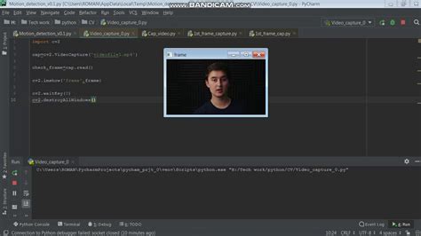 How To Capture Video From Webcam Using Opencv Python Bangla Youtube