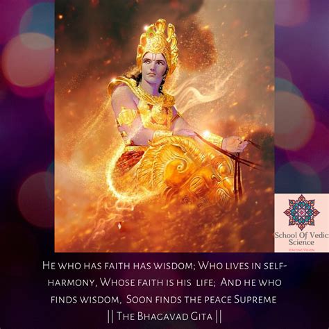 Inspirational Quotes From The Bhagavad Gita Hindu Scripture