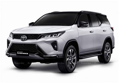 2020 Toyota Fortuner Facelift Thai Prices And Specs