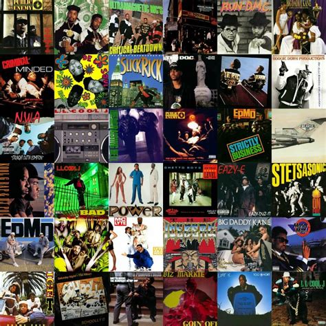Top 100 Hip Hop Albums Of The 1980s Hip Hop Golden Age