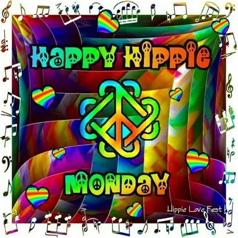 Monday Peace Sign Art Hippie Love Peace And Love