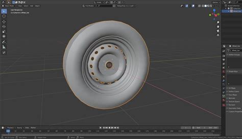 3d Model Wheel Stamped Vr Ar Low Poly Cgtrader