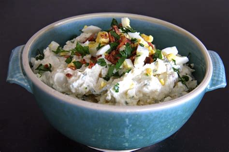 Still the main ingredients rule…some egg, some bacon, some sour cream and no, doggone it, whoever feed me phoebe: Sour Cream and Bacon Potato Salad | A Bountiful Kitchen