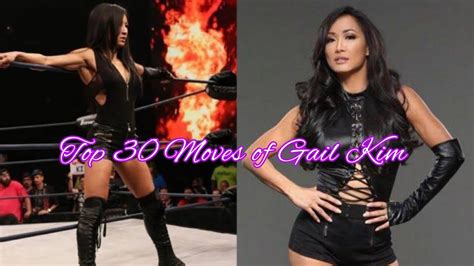 Top Moves Of Gail Kim Impactwrestling Womenwrestling Youtube
