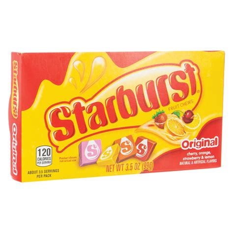 Starburst Original Fruit Chews Theater Box 12ct Box
