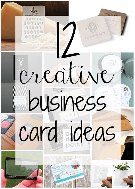 12 Creative Business Card Ideas For A Lasting Impression