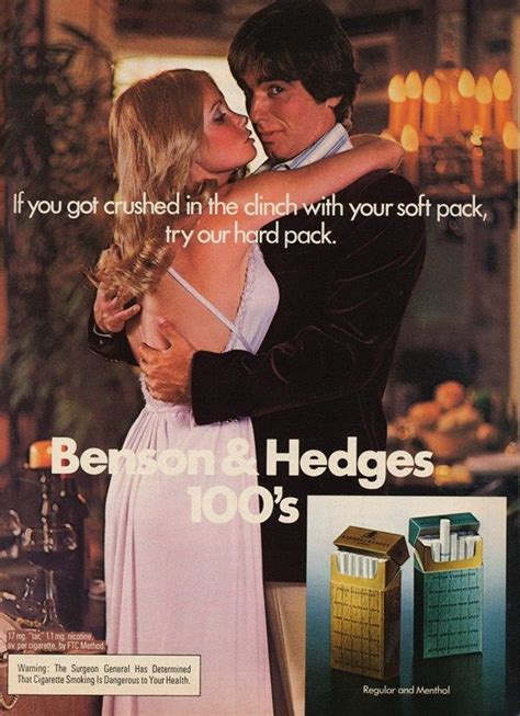 Vintage Benson And Hedges Cigarette Ads