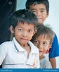 I Bambini Asiatici Si Divertono a Paese Vietnamita Fotografia ...