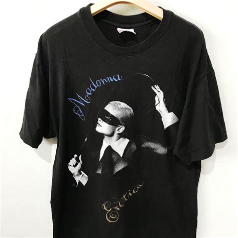 Vintage Madonna Erotica Shirt Size L Free Shipping Etsy