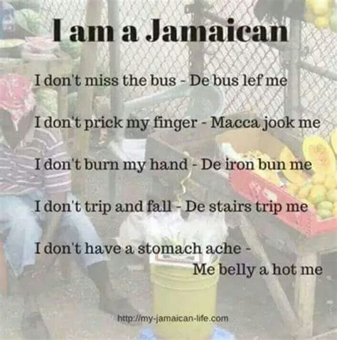 only a true jamaican jamaican quotes jamaicans jamaican proverbs