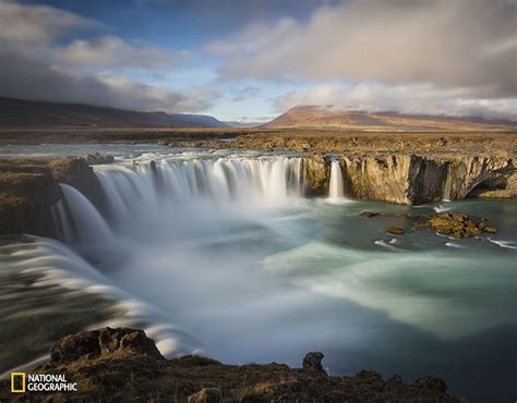 Godafoss Waterfall In Iceland National Geographic Photography Contest