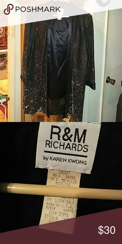 Jacket With Shirt Attached Sparkly Long Jacket With Shirt Attached