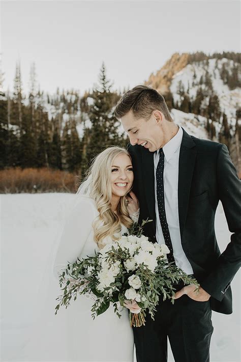 Winter Bridals Utah Wedding Photographer Summer Taylor Photography