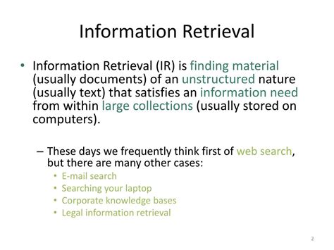 Ppt Introducing Information Retrieval And Web Search Powerpoint