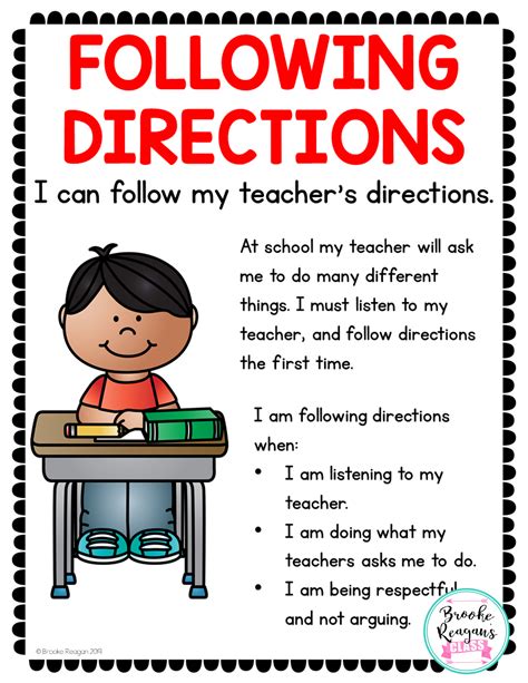 Social Skills: Following Directions - #directions #following #skills # ...