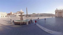360 Grad vom Petersplatz in Rom | ZDF - YouTube