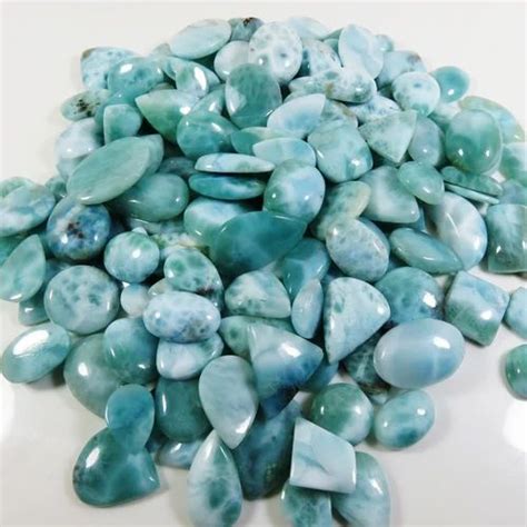Opal Stone Sky Blue Larimar Gemstone For Jewelry At Rs 90gram In Jaipur